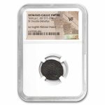 Roman Gallic Empire BI Dbl Denarius Tetricus I (271-274AD) VF NGC