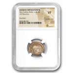 Roman Imperatorial AR Denarius Mn. Cordius Rufus (46 BC) VF NGC