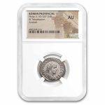 Roman Provincial BI Tetradrachm Philip II (247-249) AU NGC