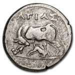 Roman Provincial Illyria Silver Drachm (3rd-1st Cent. BC) Ch Fine