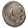 Roman Rep. AR Denarius L.C. Piso Frugi (90 BC) Fine (Cr-340/1)