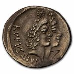 Roman Rep. AR Denarius Mn. Cordius Rufus (46 BC) XF (Cr-463/1b)