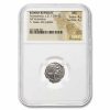 Roman Rep. AR Victoriatus Jupiter (211-208 BC) MS NGC (Cr-97a/1b)