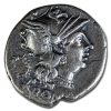 Roman Republic AR Denarius C. Servilius M.F. 136 BC VF (Cr-239/1)