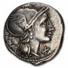 Roman Republic AR Denarius L.Flam. Chilo 109/8 BC VF (Cr-302/1)