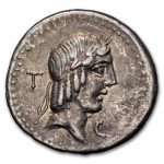 Roman Republic AR Denarius LC Piso Frugi (90 BC) Ch XF (Cr-340/1)