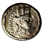 Roman Republic AR Denarius M. Cestianus (67 BC) Ch VF (Cr-409/2)