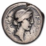 Roman Republic AR Denarius Q. Sicinius (49 BC) Fine (Cr-440/1)