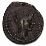Roman Republic AR Denarius Titus Didius (55 BC) Fine (Cr-429/2b)