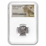 Roman Republic Silver Denarius (211-28 BC) VF NGC (Random)
