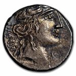 Roman Republic Silver Denarius C. Vibius Pansa (90 BC) Ch VF
