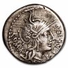Roman Republic Silver Denarius Q. Fabius (124 BC) XF (Cr-273/1)
