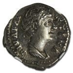 Roman Silver Denarius Faustina Jr. (147-175/6 AD) Ch XF NGC