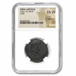 Roman Syria AE30 Galba (68-69 AD) Ch VF NGC