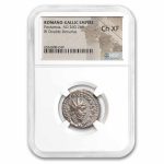 Romano-Gallic Emp BI Dbl Denarius Postumus (260-269 AD) Ch XF NGC