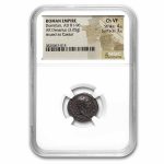 Rome AR Denarius Domitian 81-96 AD Ch VF NGC (RIC 266, as Caesar)