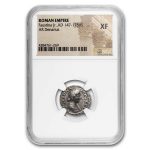 Rome AR Denarius Faustina Jr. 147-75/6 AD XF NGC (Random Coin)