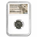 Rome BI Dbl Denarius Victorinus 269-271 AD VF NGC (Bicknor Hoard)