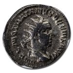 Rome Dbl Denarius Trajan Decius (249-251 AD) VF NGC (Random Coin)