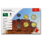 Saudi Arabia 7-Coin Set BU (Landscape Packaging)