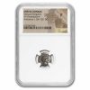 Seleucid Kingdom AR Hemidrachm Antiochus I (281-261 BC) Fine NGC