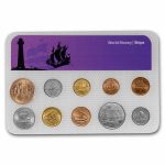 Ship Coins from Around the World 10-Coin Set BU