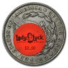 Silver Dollar - Lady Luck Casino and Saloon (Red/White Sticker)
