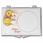 Snap-Lock Holder - Baby Girl - Duck (Silver Eagle)
