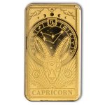 Solomon Islands 1/200 oz Gold Zodiac Ingot (Capricorn)