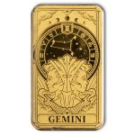 Solomon Islands 1/200 oz Gold Zodiac Ingot (Gemini)