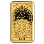 Solomon Islands 1/200 oz Gold Zodiac Ingot (Leo)