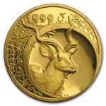 South Africa 1 oz Proof Gold Natura (Random Years)