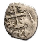 Spanish Colonial Silver 1/2 Real Cobs Avg Circ