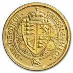 St. Helena 1/4 oz Gold £25 Spade Guinea BU (Random Year)