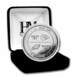 Super Bowl LVII NFL 1 oz Silver Flip Coin - Chiefs vs Eagles