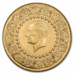 Turkey Gold 100 Atatürk Kurush Monnaie de Luxe (Random) BU
