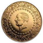Turkey Gold 500 Atatürk Kurush Monnaie de Luxe (Random) BU