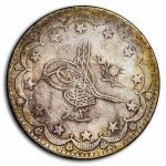 Turkey Silver 20 Kurush Avg Circ