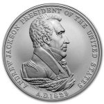 U.S. Mint Silver Andrew Jackson Presidential Medal