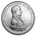 U.S. Mint Silver James Monroe Presidential Medal
