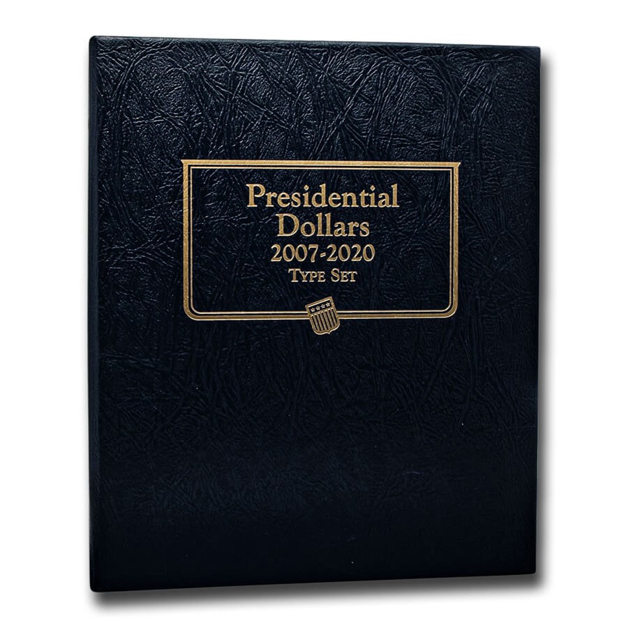 Whitman Coin Album #2183 - Presidential Dollars Single Mint or PF