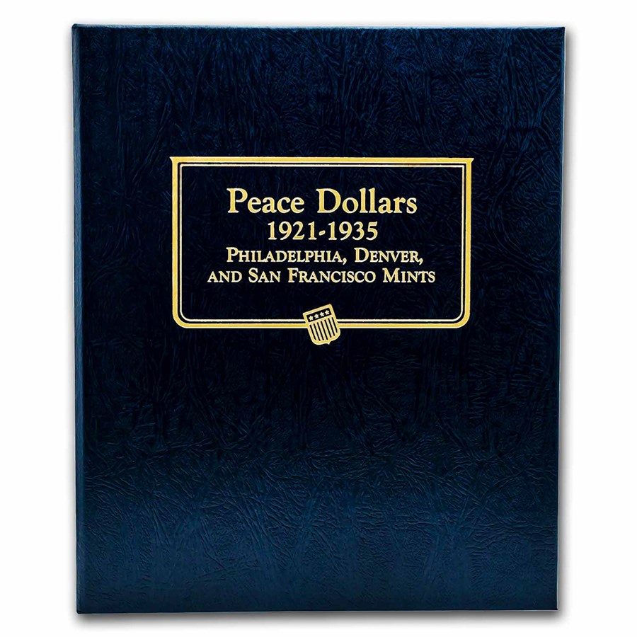 Whitman Coin Album #9130 - Peace Dollars 1921-1935