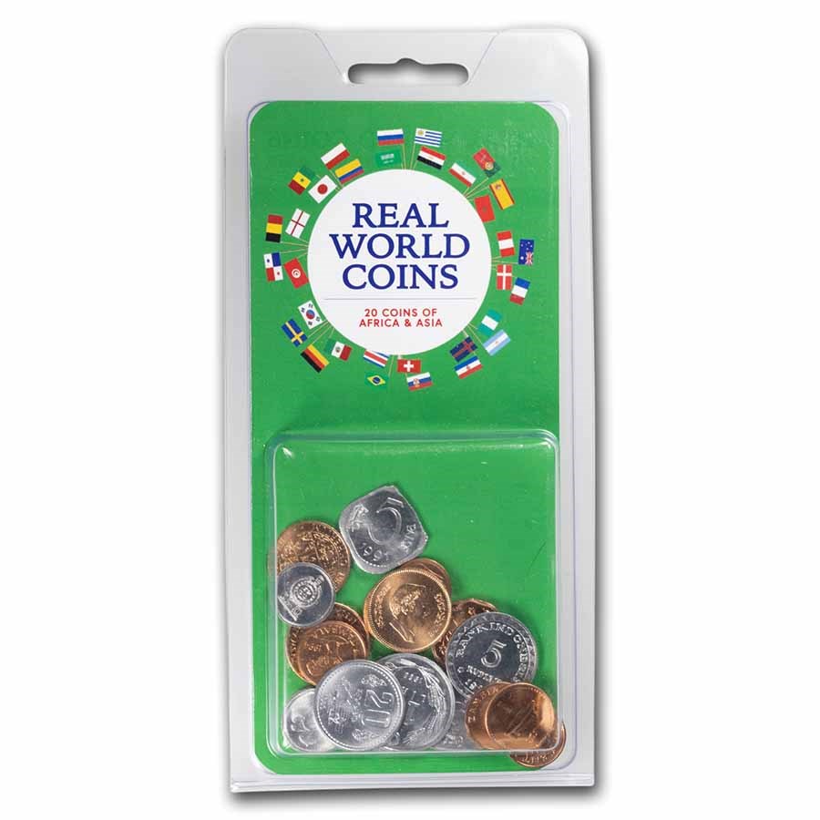 World Set 20-Coins of Africa and Asia